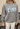 Oversized Sweatshirt Block Ciao - Grey Mélange
