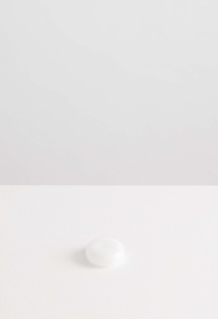 Pebble Incense Holder - Opaque White