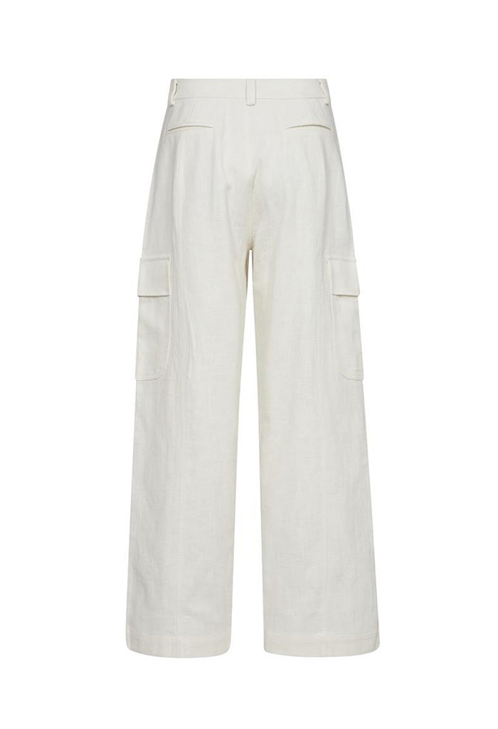 Perri Ramie Pant - Ecru