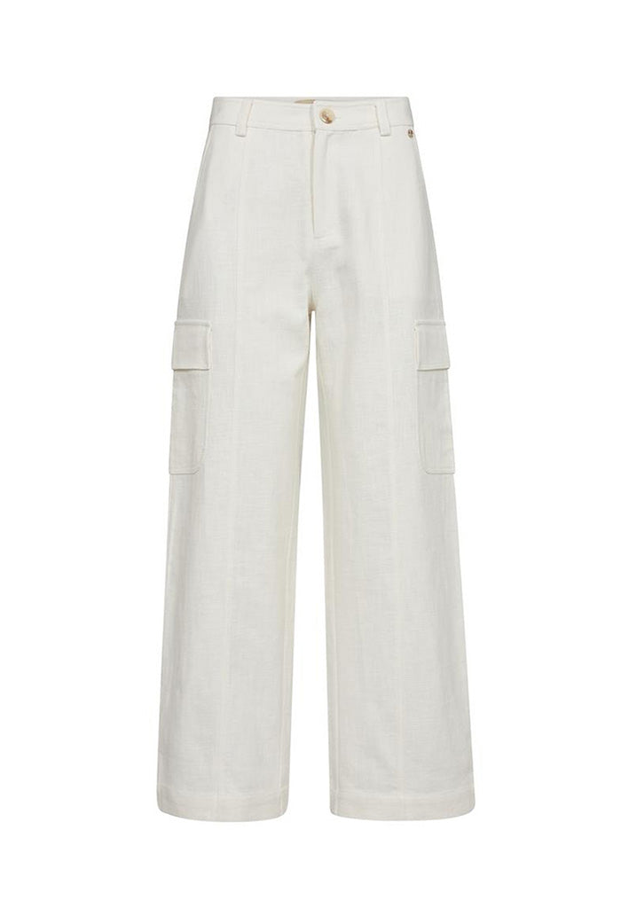 Perri Ramie Pant - Ecru