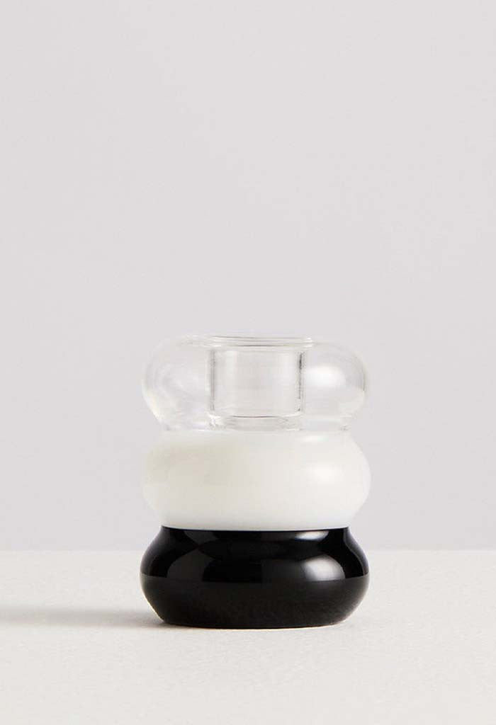 Petite Pauline - Black/ White/ Clear