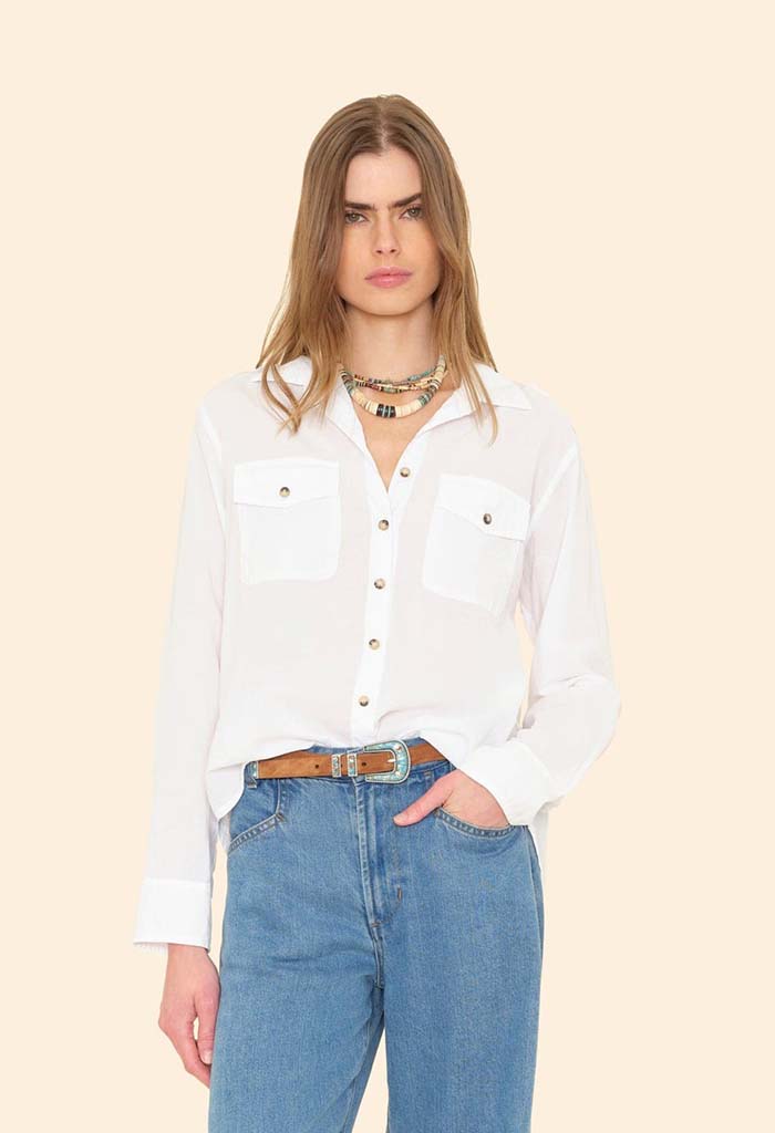 Phoebe Shirt - White