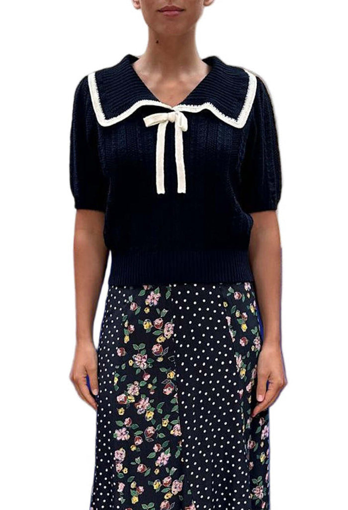 Pippa Top - Deep Navy