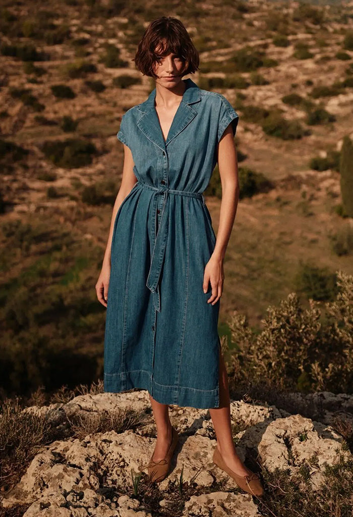Pitti Nalin Dress - Mid Blue