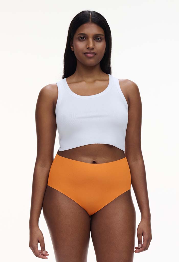 Pulpies High Waisted Brief - Clementine