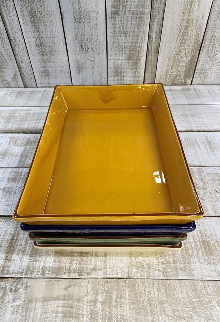 Rectangular Baker Large Creme