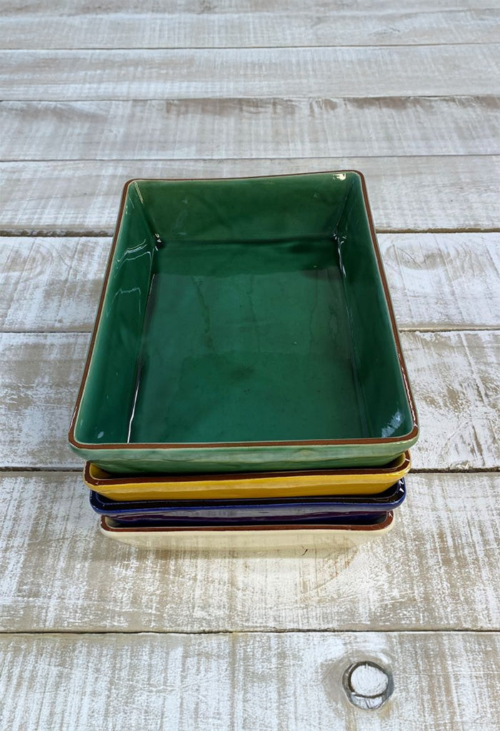 Rectangular Baker Medium Creme