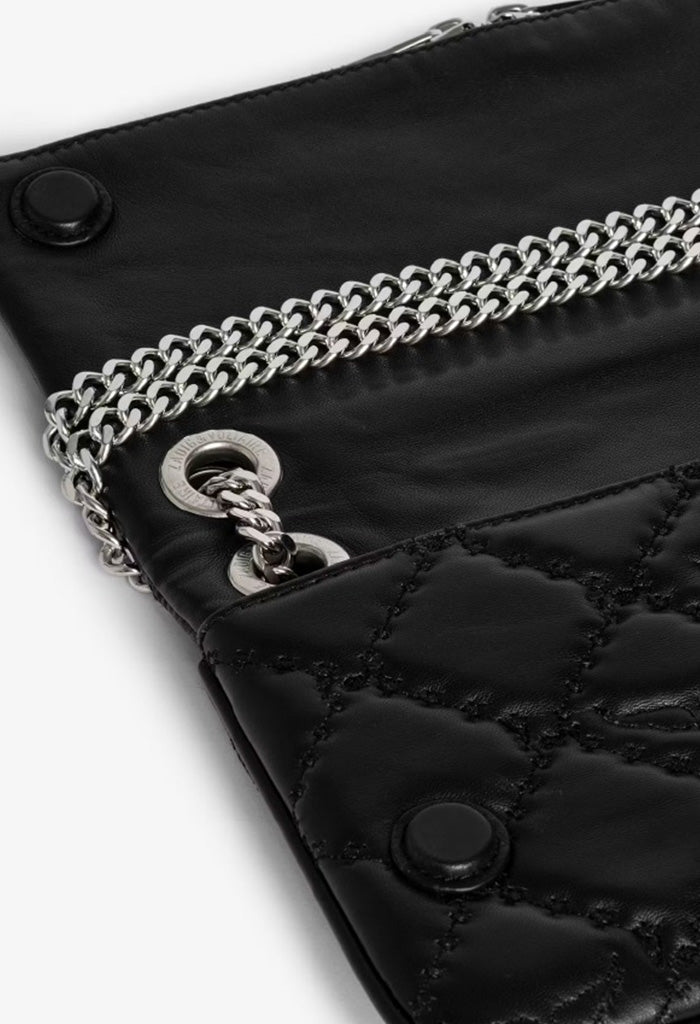 Rock II Quilted Monogram - Black