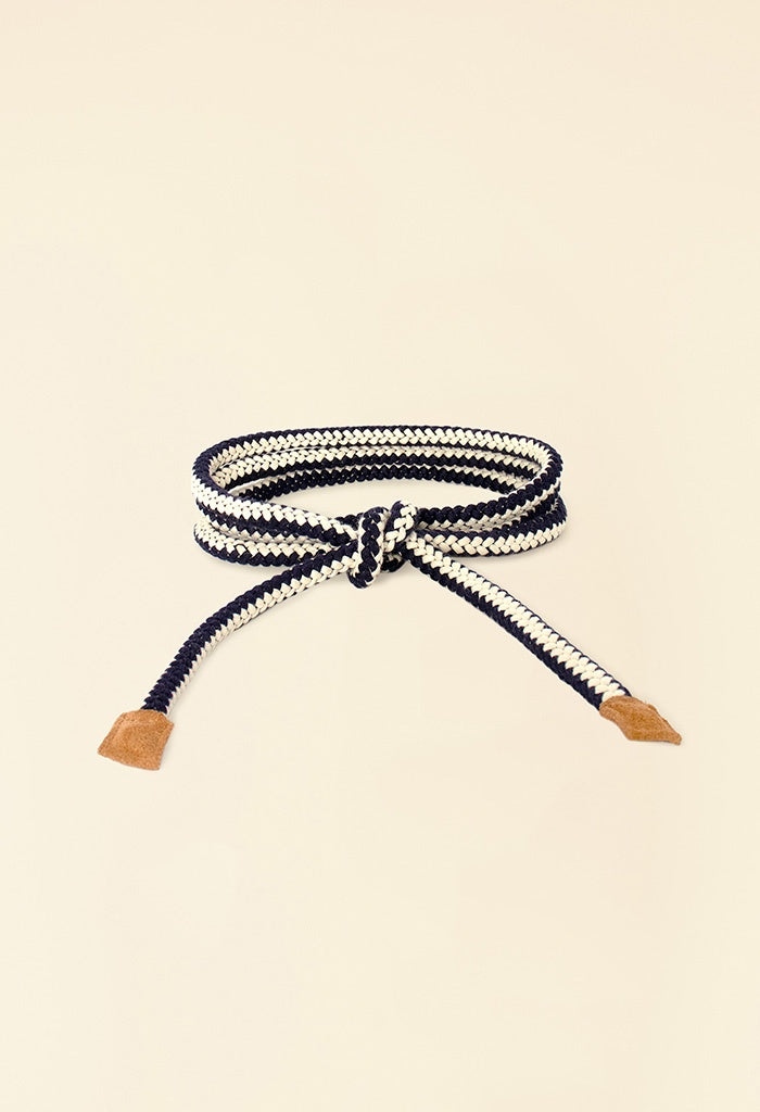 Roper Belt - Navy Sand