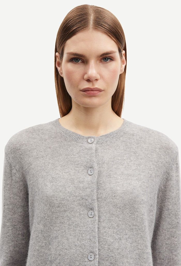Saboston Cardigan - Grey Mel