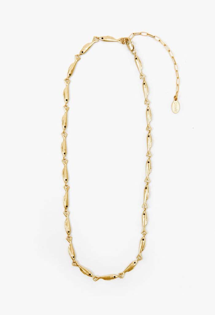 Sardine Link Necklace - 16"