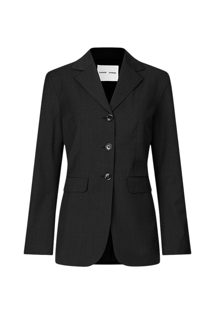 Satove Blazer - Black Melange