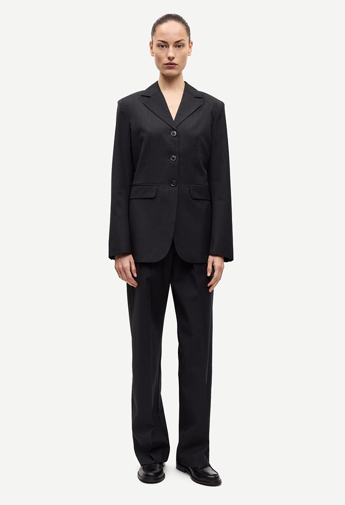 Satove Blazer - Black Melange