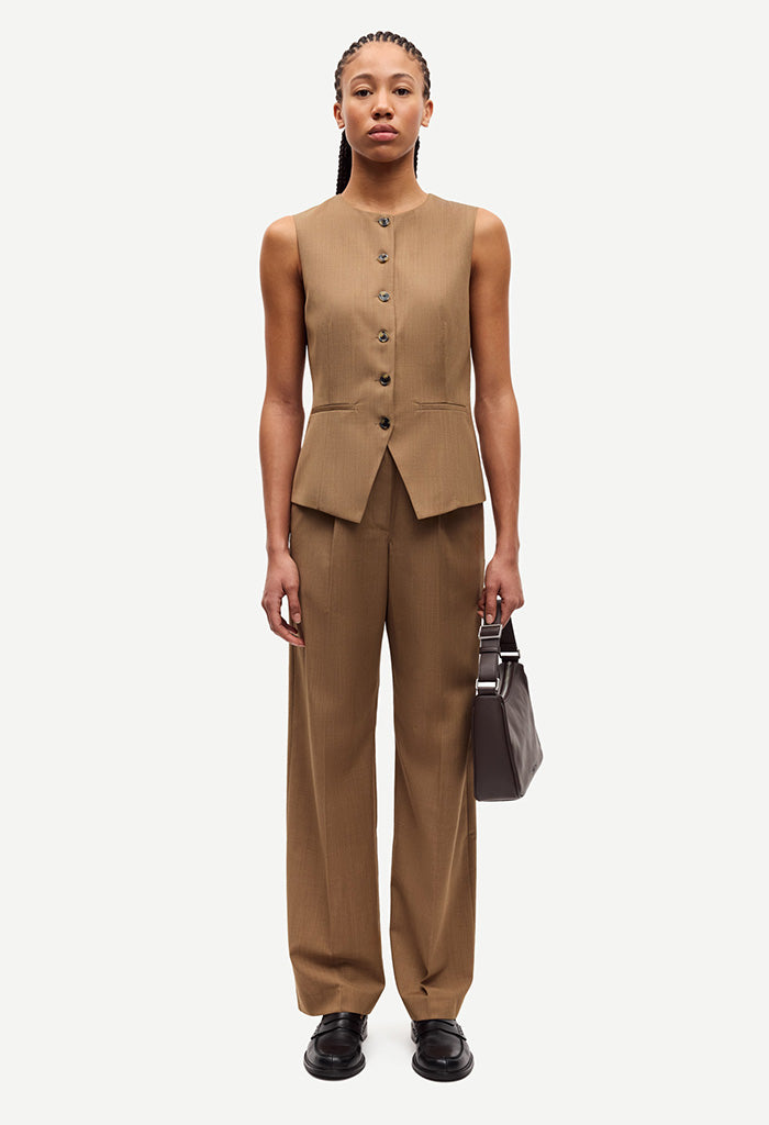 Satove Trousers - Otter