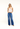 L'agence Scottie everyday wide-leg jean in mid blue