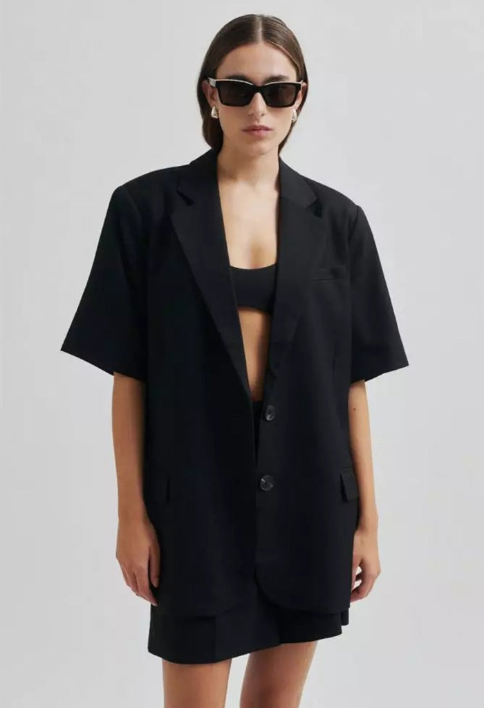 Sharo SS Blazer - Black