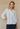 Shirt Tail Button Down - White