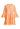 Ella Short Dress - Neon Orange Lime/ White
