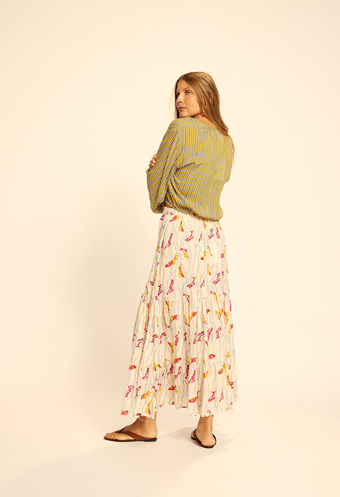 Sierra Skirt - Pisces Print