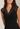 EGI Collections Sleeveless V-neck Lace Top in black