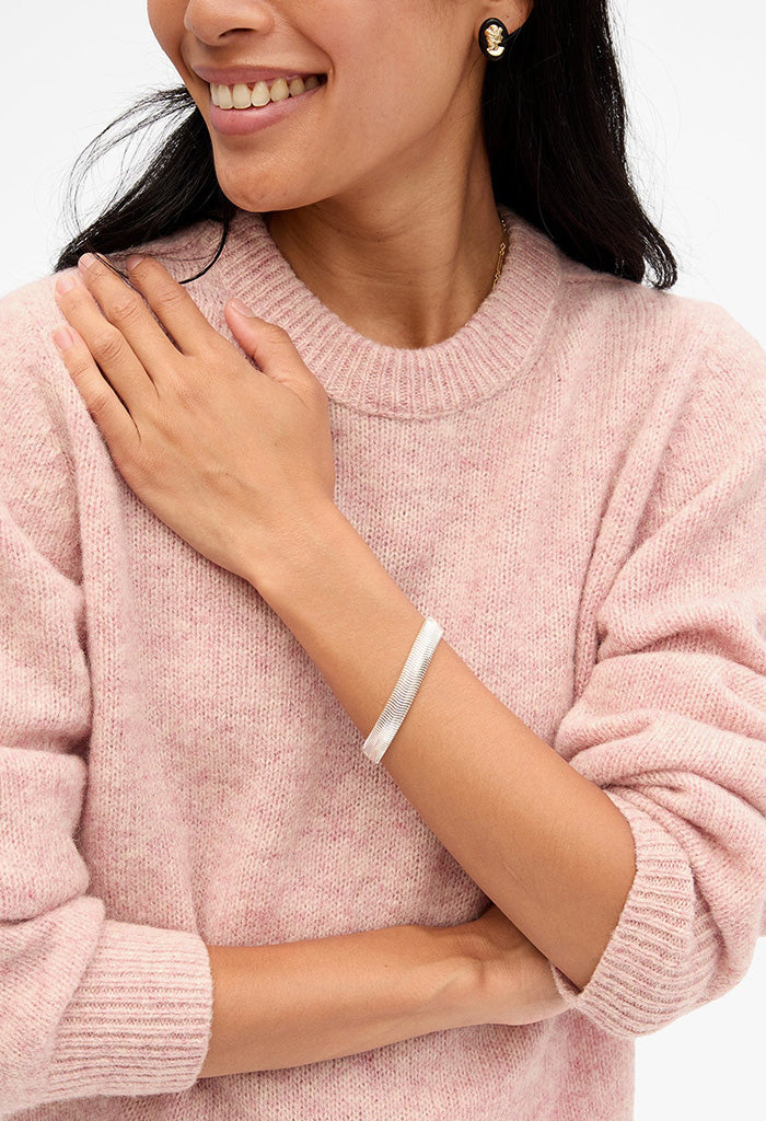 Snake Chain Bracelet - Silver