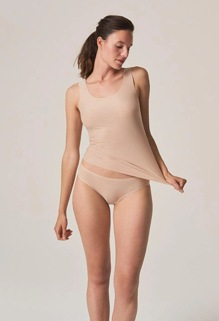 SoftStretch Tank Top - Nude