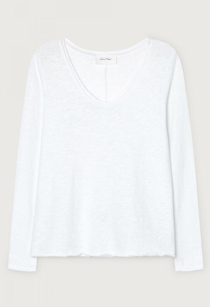 Sonoma Long Sleeve T-Shirt (unraw) - White