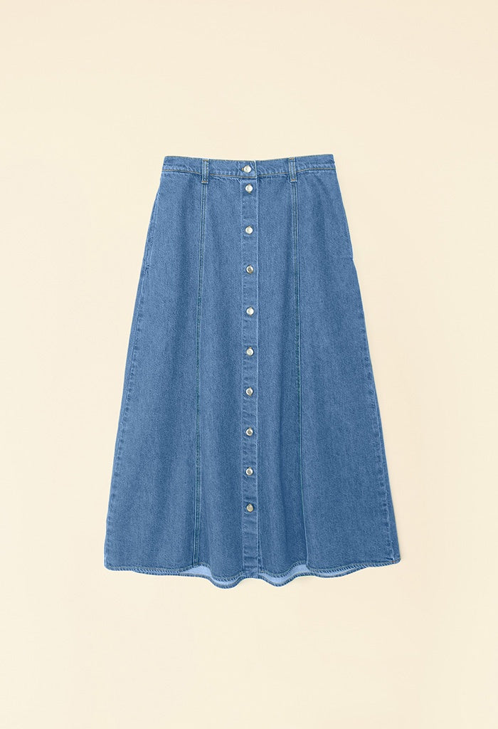 Spence Skirt - Durango Blue