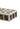Squared Bone Box White Lines W/Shagreen Horn