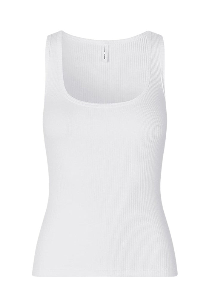 Saamanza Tank Top - White