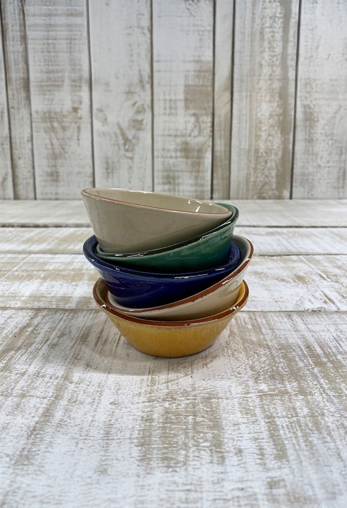 Straight Sided Bowl Green 10cm