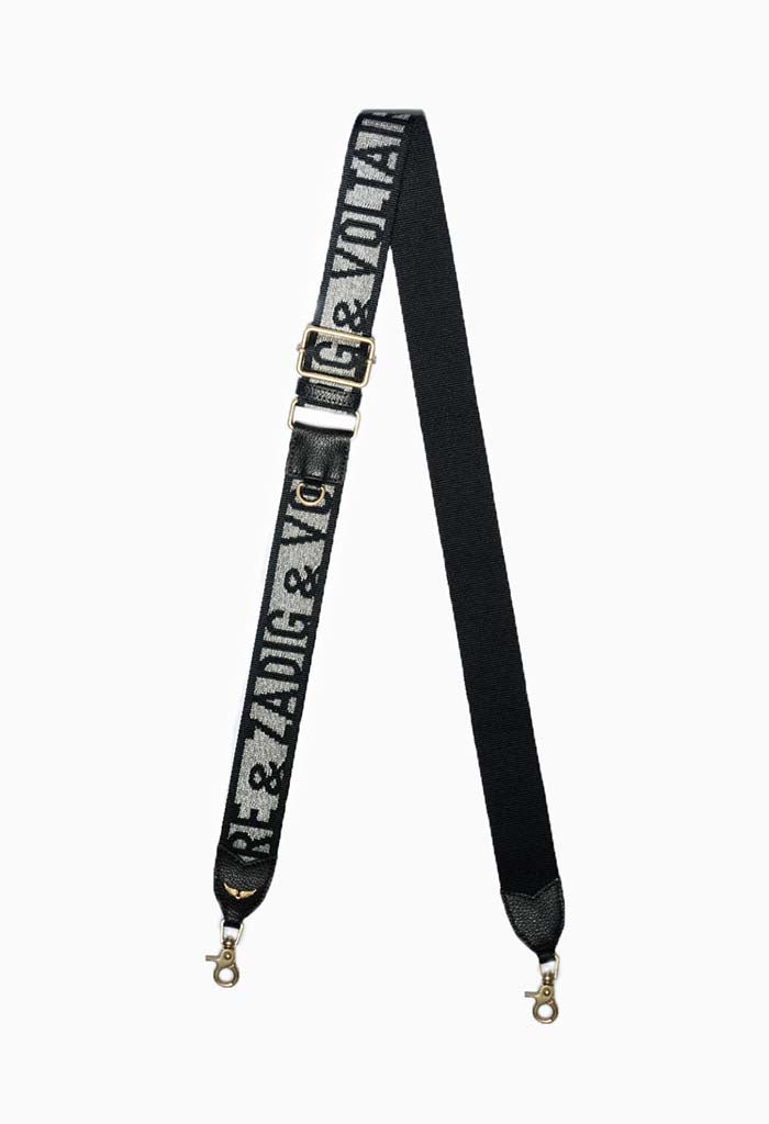 Strap Glitter Zadig - Noir / Silver