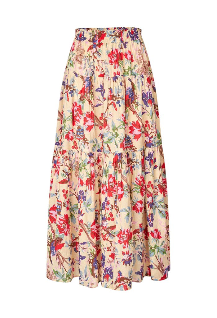 SunsetLL Maxi Skirt - Flower Print