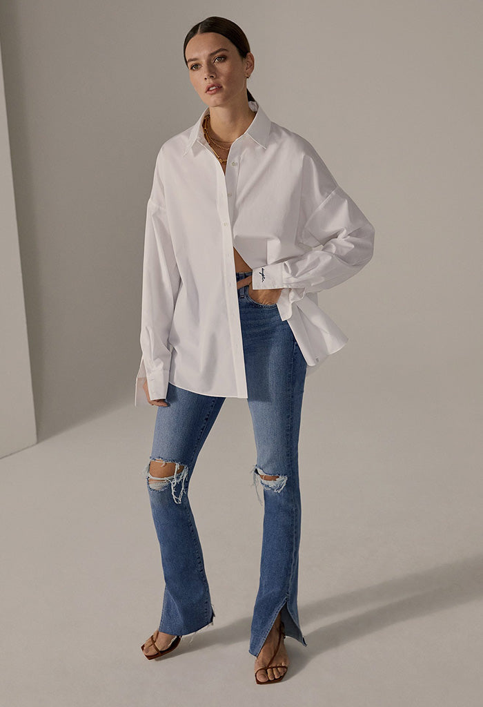 The Ex-Boyfriend Shirt - White