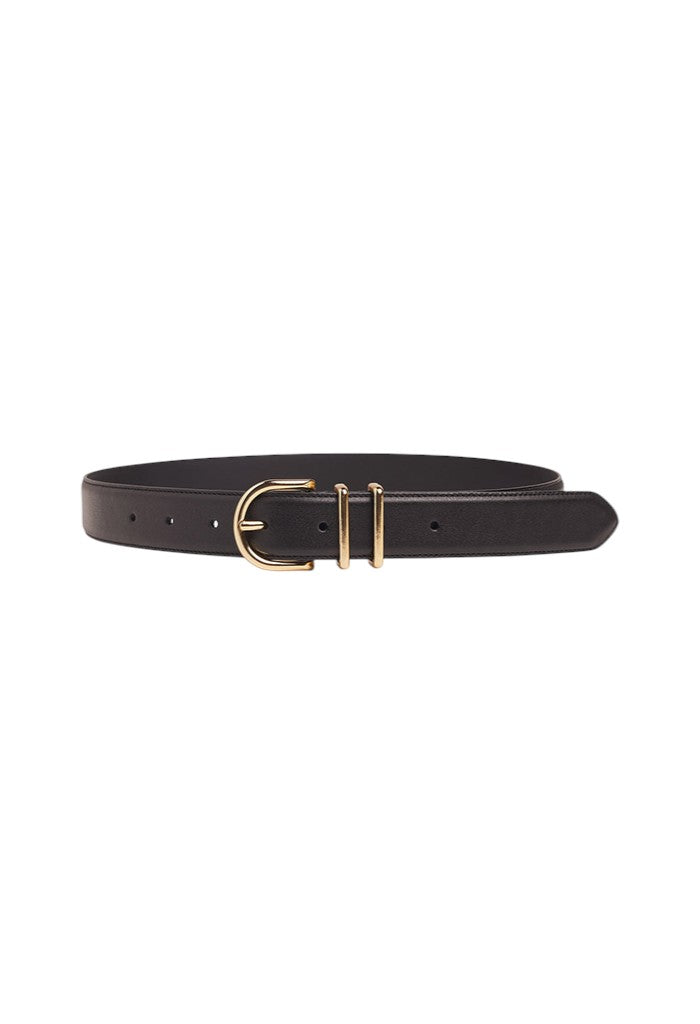 The Fancy Juni Belt - Brown/Polished Gold