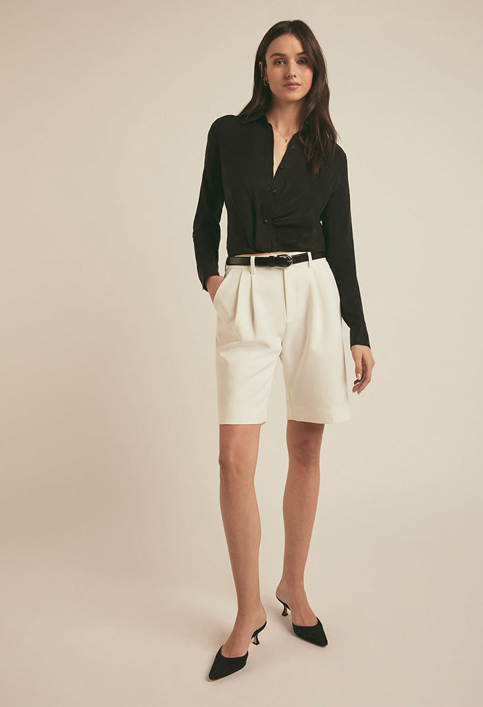 The Low Favorite Bermuda Short - Ivory