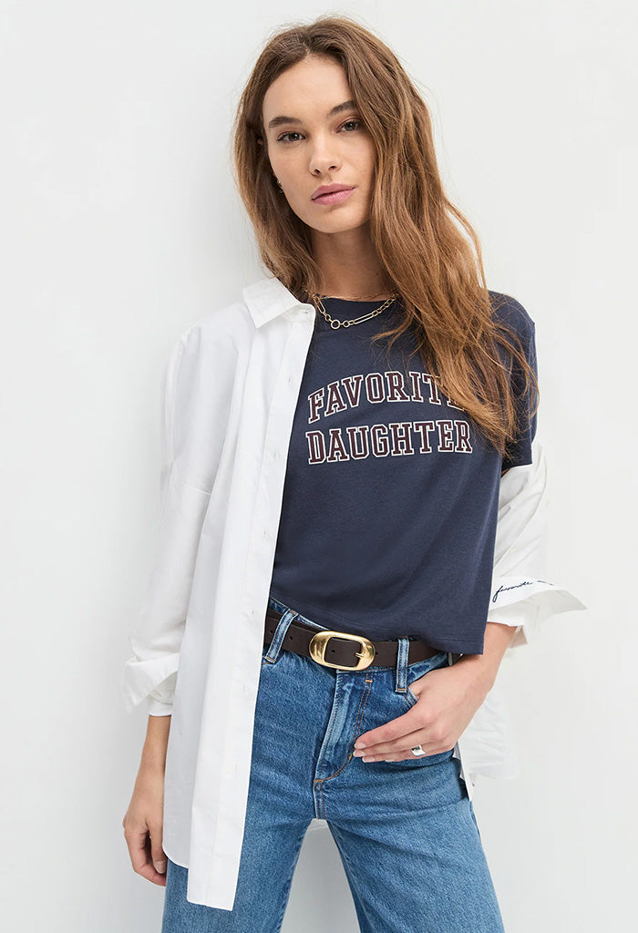 The Skinny Jean Belt - Dark Brown/Antique