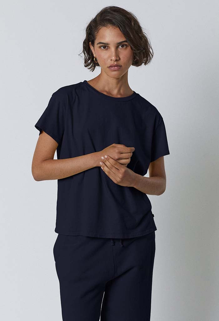 Topanga Tee  - Navy