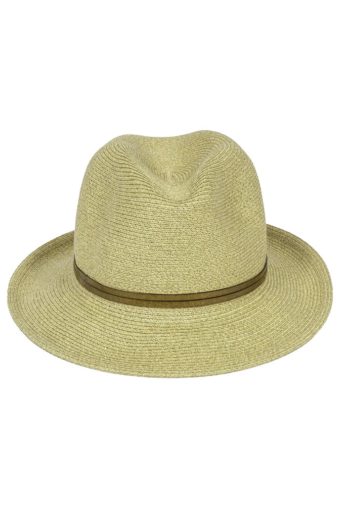 Travaux En Cours - Borsalino Matcha Hat Leather Straps