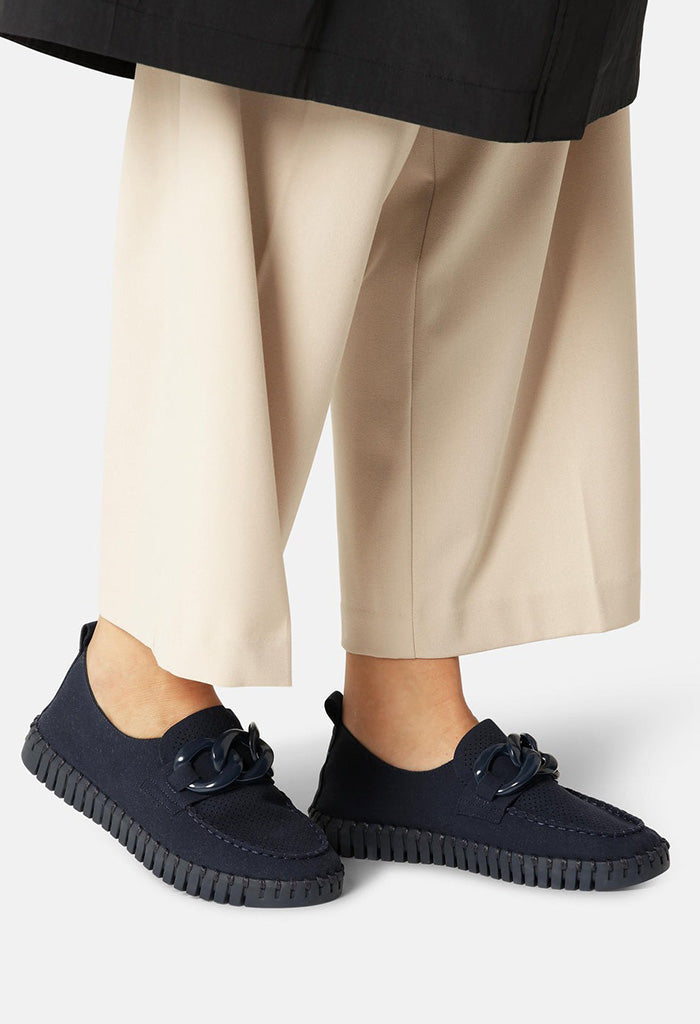 Tulip Loafers - Dark Indigo
