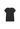Mos Mosh Tulli V-Neck Basic Tee - Black Organic Cotton