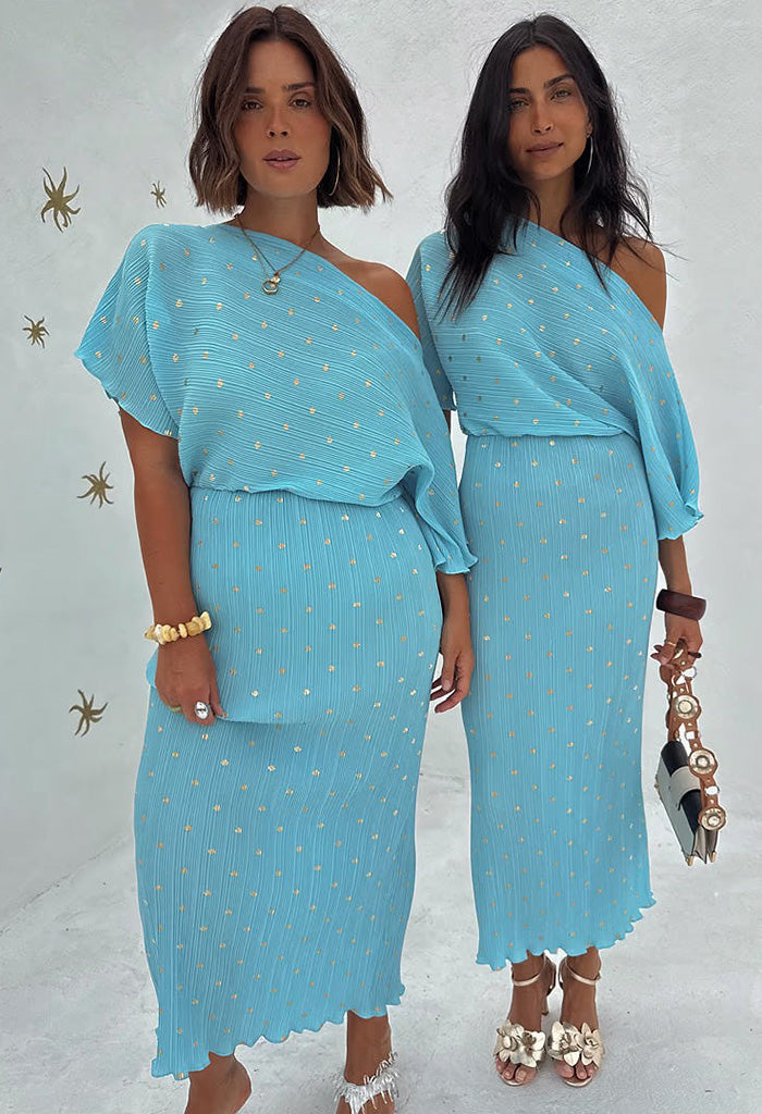 Turquoise Tilly Dress