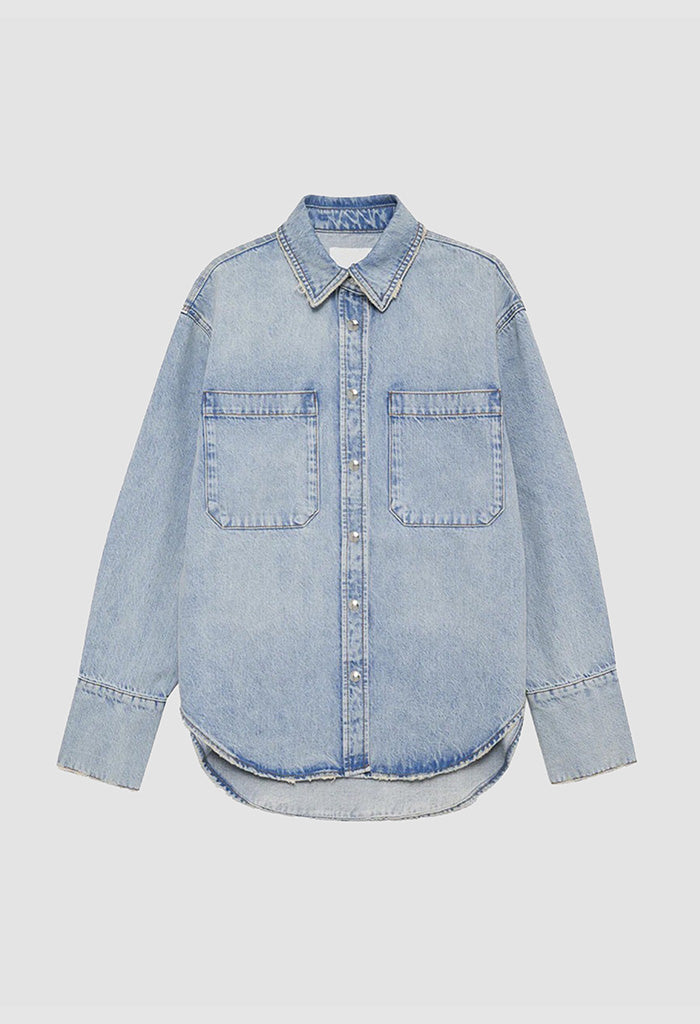 Dante Shirt - Bleached Blue