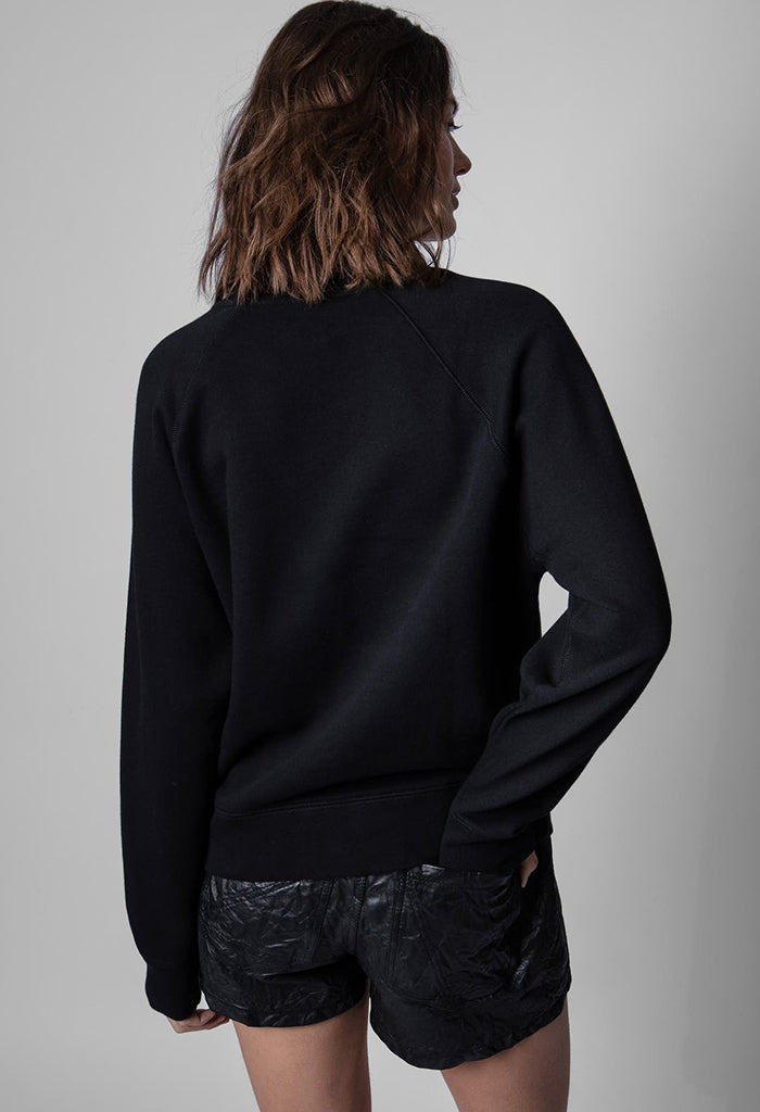Upper Blason Brode Sweatshirt - Noir