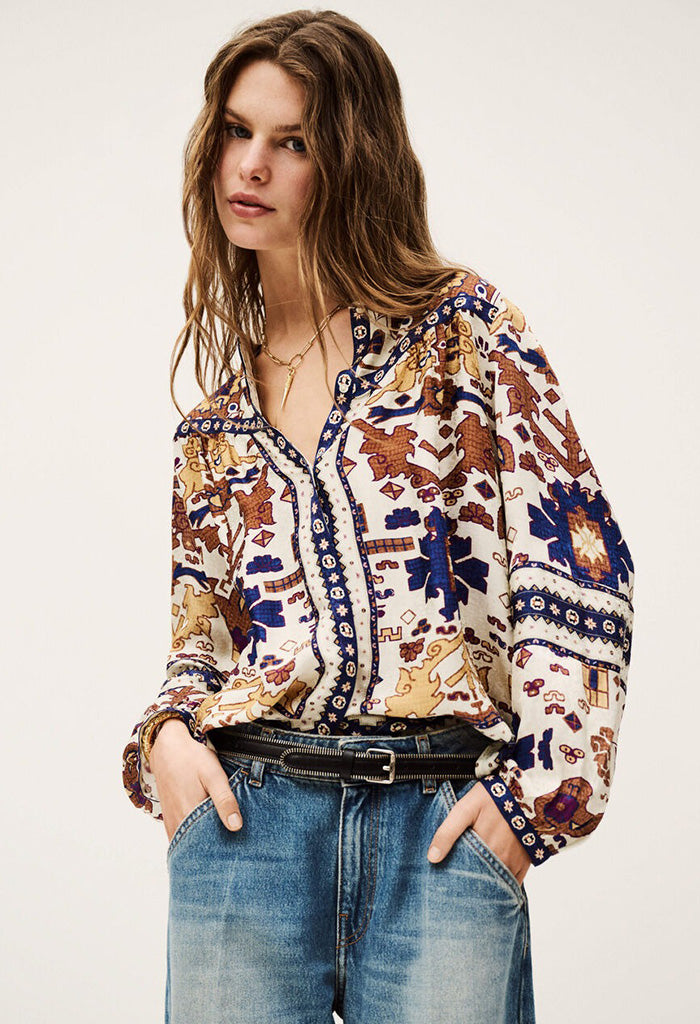 Verone Blouse - Ecru