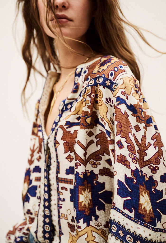 Verone Blouse - Ecru