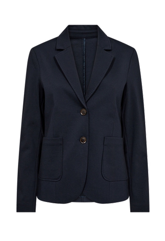 Viga Charm Blazer - Salute Navy