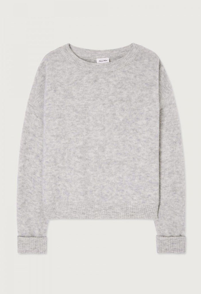 Vitow Jumper - Light Grey Melange