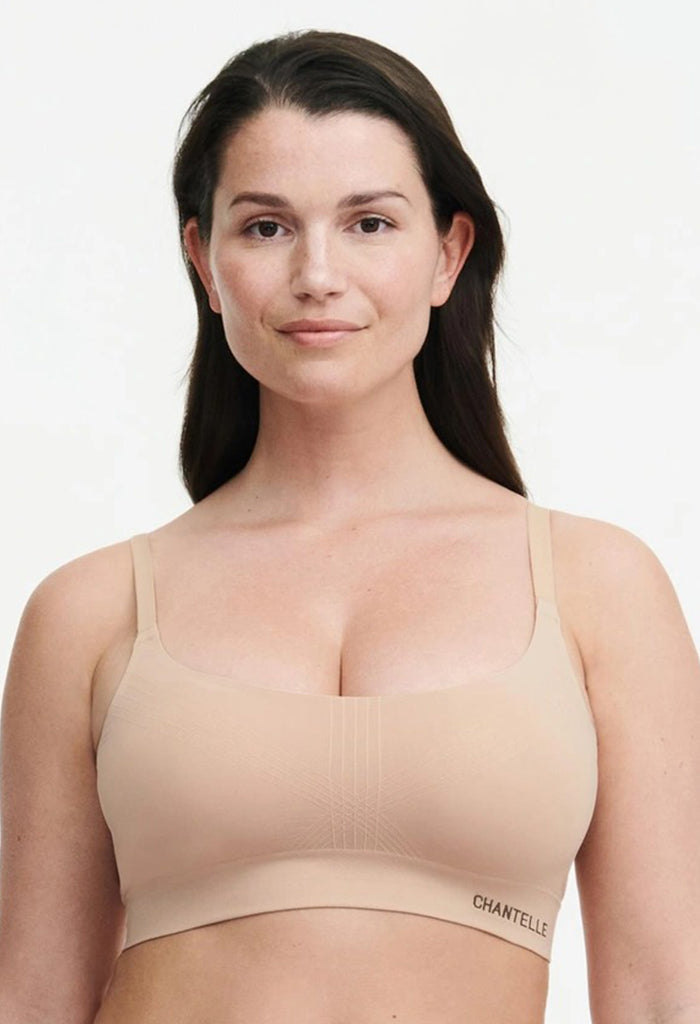 Smooth Comfort Wirefree Support T-Shirt Bra - Clay Nude