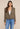 Xoey Cropped Trench - Brown/Black Glen Plaid
